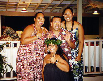 At the Kilohana Luau